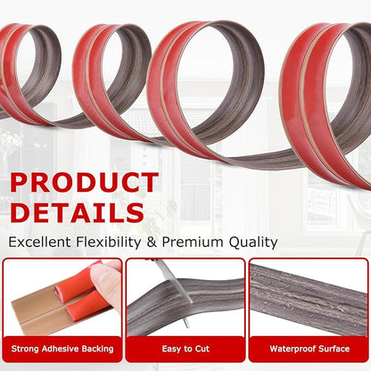 Flexible Wall Corner Protector Moulding Trim Peel and Stick Wall Corner Guards - Image 2