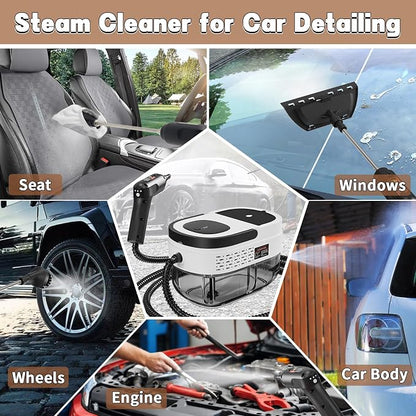 Handheld Steam Cleaner for Home, 2500W High Temperature Pressurized Machine - Image 4
