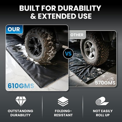Easy to Clean Heavy-Duty PVC Garage Floor Mat - Image 4