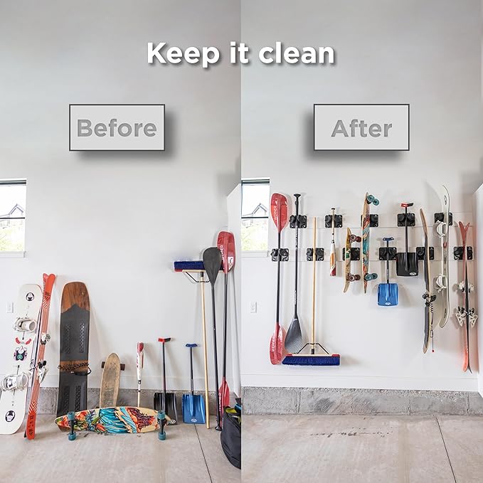 Ultimate Ski & Snowboard Wall Storage Rack - Image 3