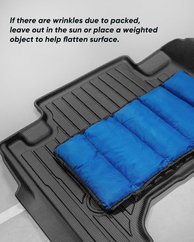 Car Floor Mats for Toyota Prius 2012-2014 Accessories, All Weather Rubber Mat - Image 8