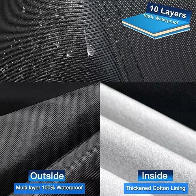 10 Layers Car Cover Custom Fit for Mercedes Benz C Class C250 C300 C43 C63 - Image 2
