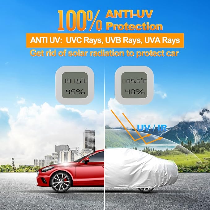 All-Weather Waterproof Car Cover – Universal Fit - Image 7