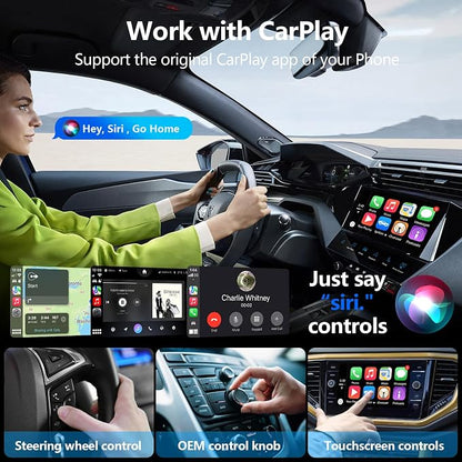 Wireless CarPlay Adapter for Apple iPhone | Mini USB Design for Convert Wired - Image 3