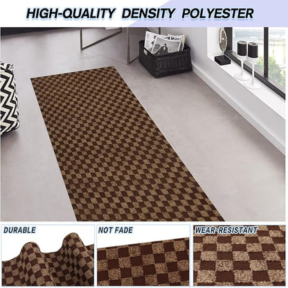 Custom Size Backed Non-Slip Area Rugs Runner, Easy Clean, Waterproof Runner Rugs - Image 2