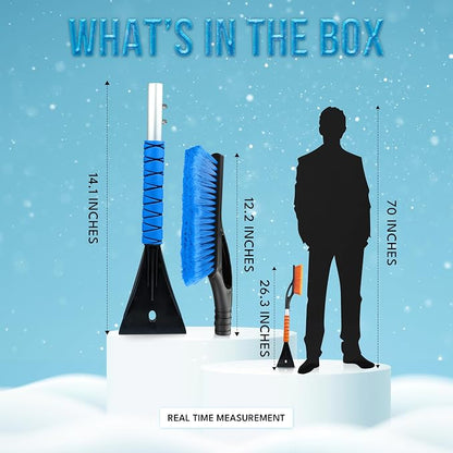EcoNour 27" Car Snow Brush and Ice Scrapers - Image 7