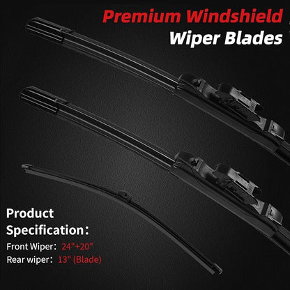 OTUAYAUTO Premium Windshield Wiper Blades - Image 2