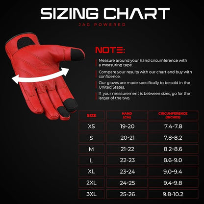 J.A.G. Motorcycle Gloves - Image 3