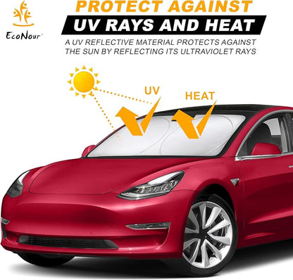 Econour Tesla Windshield Sun Shade - Image 6