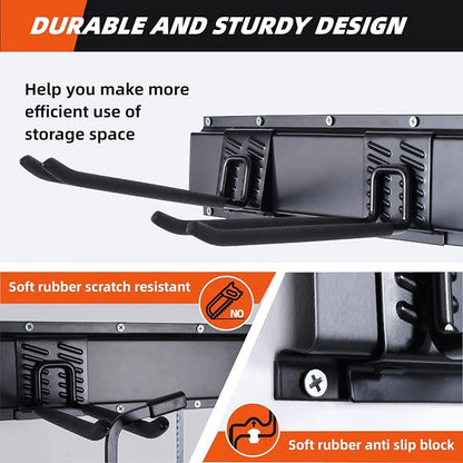 Garage Tool Organizer Wall Mount 48", Garage Wall Organizer 400 lbs, Heavy Duty - Image 3