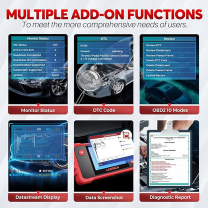 LAUNCH CRP123 V2.0 Plus Elite OBD2 Scanner, 2025 New Full System Lifetime Free - Image 7