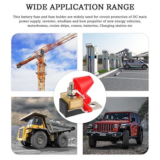MRBF Terminal Fuse Block 200 AMP Marine Rated Battery Fuse 58V DC Max IP66 - Image 6