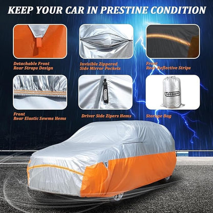 Tecoom Car Cover Waterproof All Weather - Image 7