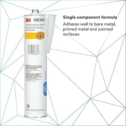 3M Urethane Seam Sealer, High Solids, Permanently Flexible, 310 mL/10.5 fl oz - Image 2
