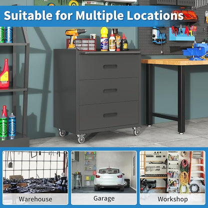 Metal Garage Storage Cabinet - Image 6