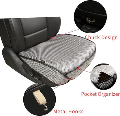 Auto Newer Breathable Universal Four Seasons Car Seat Covers， Luxury Car Seat - Image 3