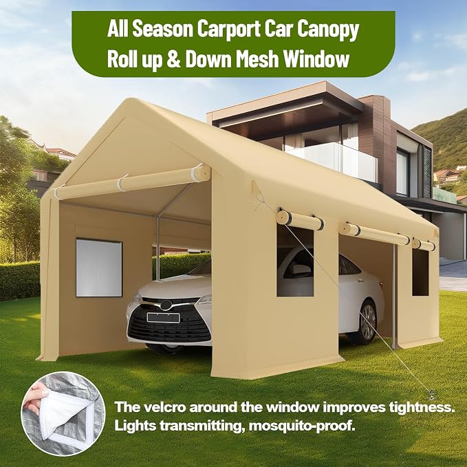 10 x 20ft Heavy-Duty Carport - Image 6