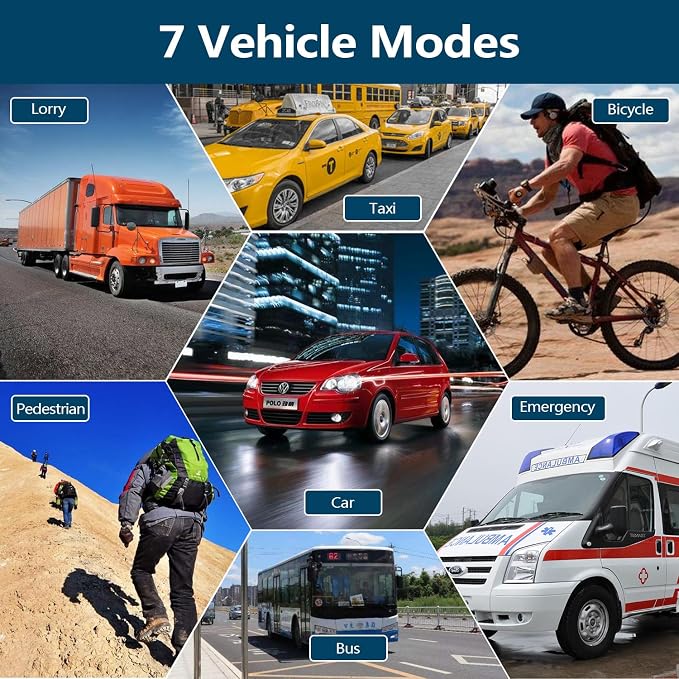 GPS Navigator for Car Truck RV, 9 inch Touch Screen Latest 2025 Map, Real Voice - Image 6