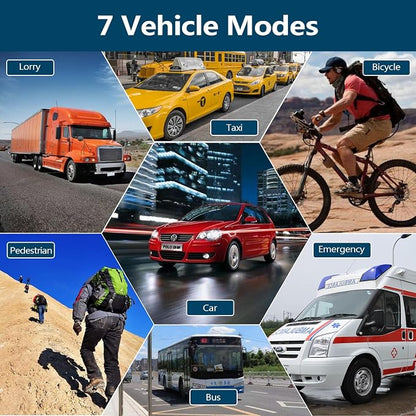 GPS Navigator for Car Truck RV, 9 inch Touch Screen Latest 2025 Map, Real Voice - Image 6