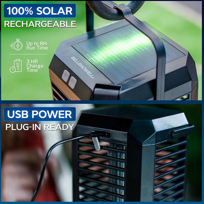 Rogue 2 in 1 Solar Bug Zapper Outdoor and Bug Zapper Indoor Plug in - Image 2