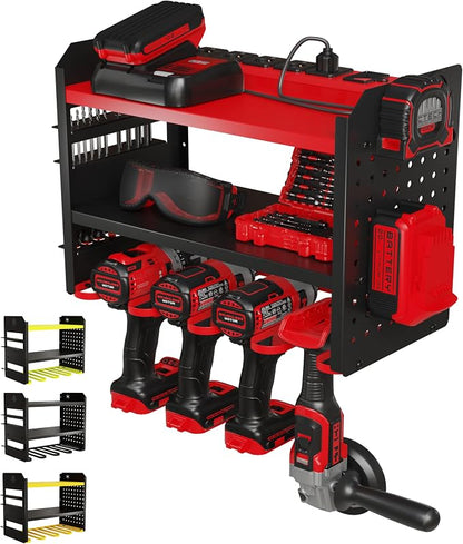 Power Tool Organizer Wall Mount by BUILTSTRONG