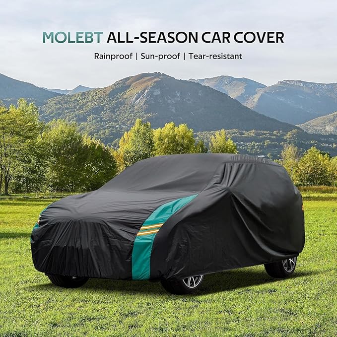 SUV Car Cover Custom Fit for Mercedes-GLC 300 350E/GLB 180 200 250, Waterproof - Image 5