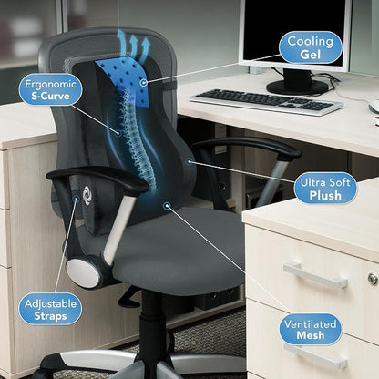 Samsonite Lumbar Support Pillow Mid and Lower Back - Image 3