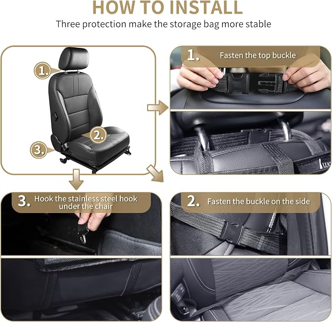LUCMO Car Backseat Organizer - Image 6