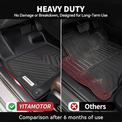 YITAMOTOR Floor Mats & Cargo Mats Set Fit - Image 5