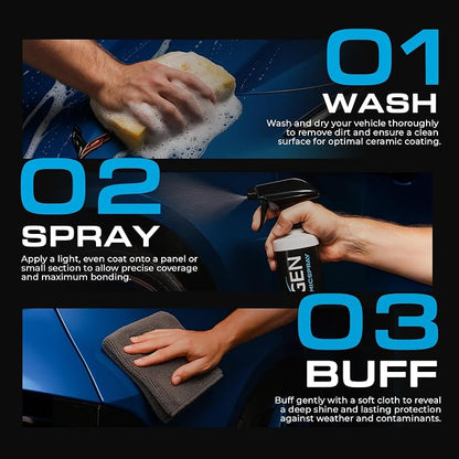 Nexgen Ceramic Spray Silicon Dioxide — Easy to Apply, Ceramic Coating Spray - Image 6