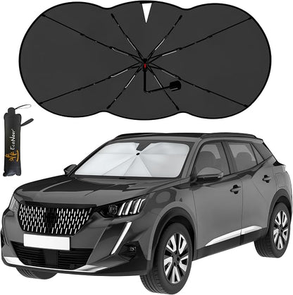EcoNour Car Windshield Sunshade Umbrella | Foldable Car Umbrella Sun Shade by EcoNour