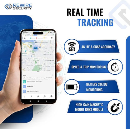 REWIRE SECURITY 104-Plus 4G Magnetic GPS Tracker - Image 4