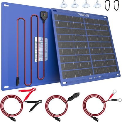 OYMSAE 30W 12V Solar Panel Battery Charger Portable Waterproof Power Trickle by OYMSAE