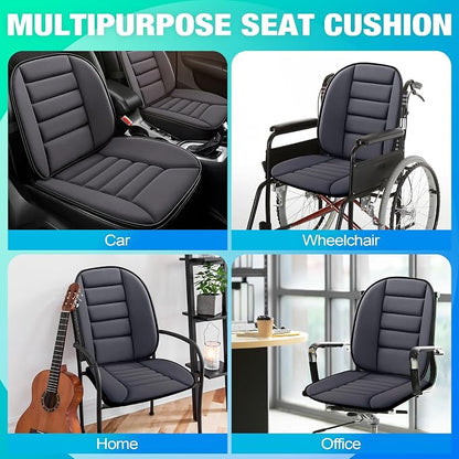 MYFAMIREA Car Seat Cushion and Lumbar Support Pillow 1.2'' Thick Memory Foam - Image 4