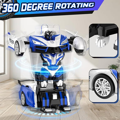 Remote Control Car for Boys 4-7, 2.4GHz RC Car 1:18 Scale, One-Button - Image 2