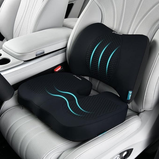 FLORICH Car Seat Cushion and Back Support by FLORICH