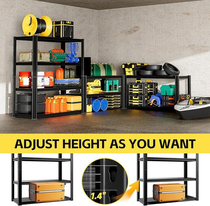 4-Tier Garage Shelving Unit - Image 6