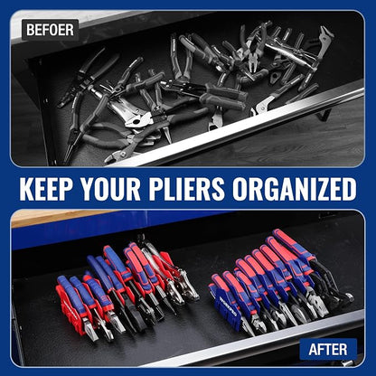 WORKPRO 2-Pack Plier Organizer Rack, Pliers Holder and Cutter Organizers - Image 2