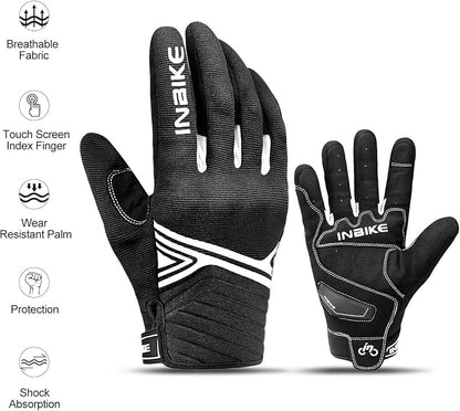INBIKE Breathable Mesh Motorcycle Gloves Touchscreen - Image 7