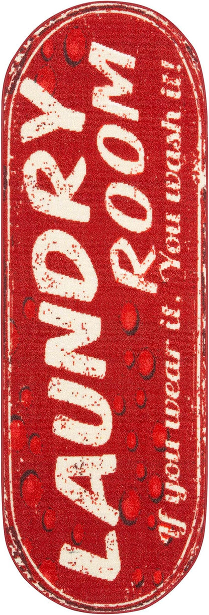 Ottomanson 20" x 59" Oval Laundry Room Rug - Image 10