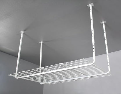 Ceiling Mounted Adjustable Shelf in White - Image 3