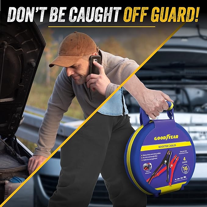 GOODYEAR Heavy Duty Jumper Cables - Image 2