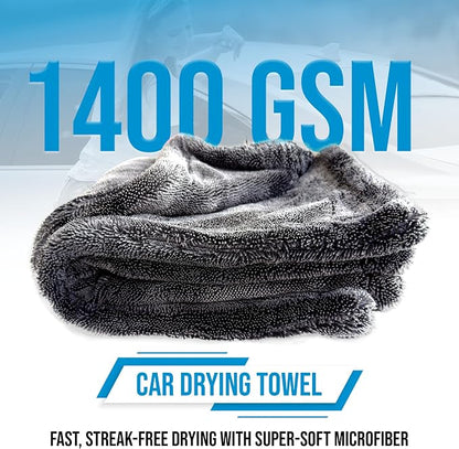 Car Drying Towel Extra Large 36"x24" Super Absorbent - Image 2