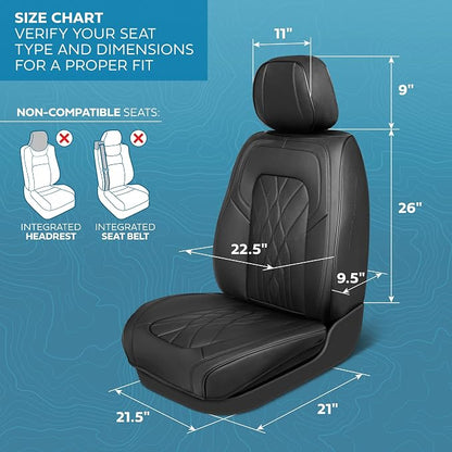 Elite Edition Faux Leather Seat Covers - Image 5
