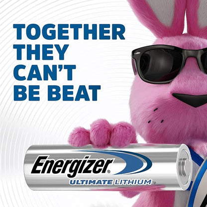 Energizer Ultimate Lithium AA Batteries Pack, 1.5V AA Batteries - Image 9