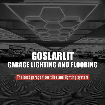 15.7"x15.7" Garage Flooring Tiles, Non-Slip Interlocking Plastic Garage Floor - Image 2