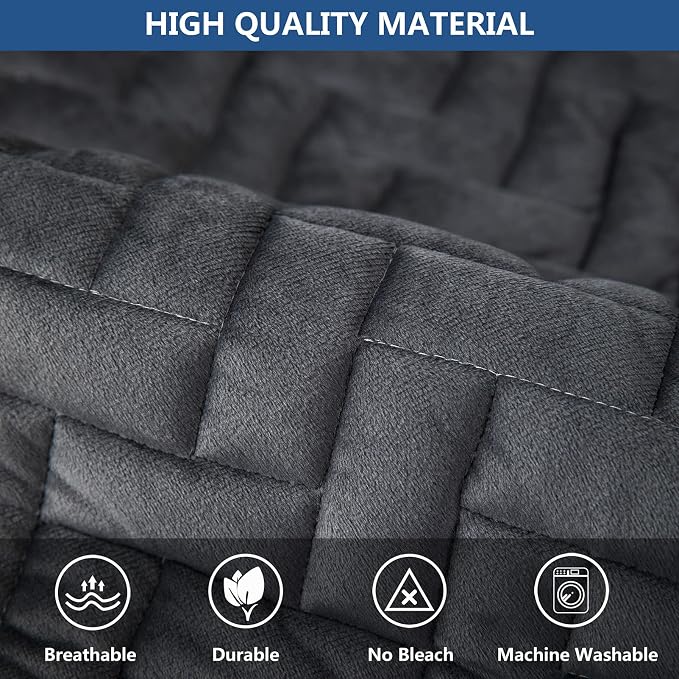Eismodra Couch Cover, Sectional Couch Covers, Sofa Covers - Image 3