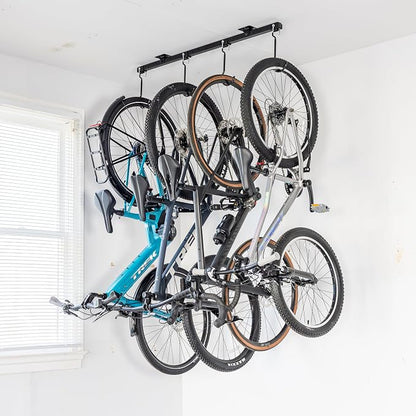 Teal Triangle Ceiling Mounted Bike Rack - Image 8