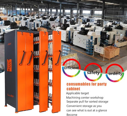 BT50 Vertical Drawer Cabinet, Large Capacity CNC Tool Storage Cabinet, Tool - Image 7