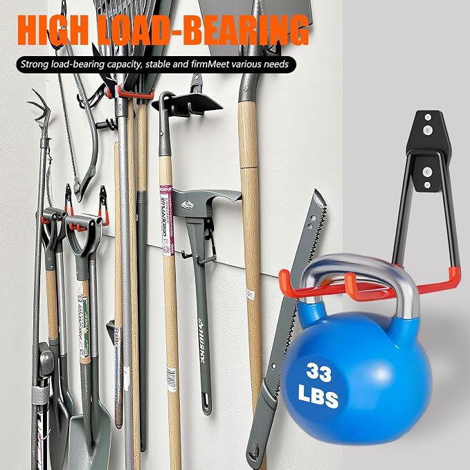 Heavy-Duty Garage Hooks -4 Pack Type medium J - Image 4